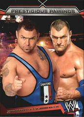 Santino Marella, Vladimir Kozlov Wrestling Cards 2011 Topps WWE Prestigious Pairings Prices