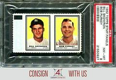 Bill Skowron [Bob Purkey] Baseball Cards 1962 Topps Stamp Panels Prices