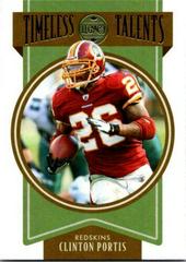 Clinton Portis #TT-12 Football Cards 2022 Panini Legacy Timeless Talents Prices