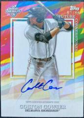 Colton Cowser Baseball Cards 2022 Topps Pro Debut Future Cornerstones Autographs Prices