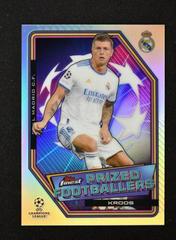 Toni Kroos Soccer Cards 2021 Topps Finest UEFA Champions League Prized Footballers Prices