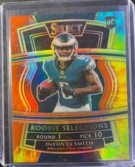 DeVonta Smith [Tie Dye] #RS-9 Football Cards 2021 Panini Select Rookie Selections Prices
