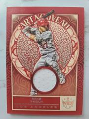 Mike Trout [Silver] #AN-MT Baseball Cards 2022 Panini Diamond Kings Art Nouveau Prices
