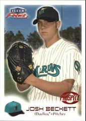 Josh Beckett Baseball Cards 2000 Fleer Focus Prices