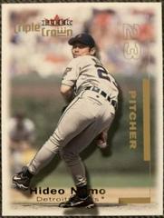 Hideo Nomo #160 Baseball Cards 2001 Fleer Triple Crown Prices