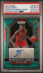 Dalen Terry [Choice Green] #RSI-DTE Basketball Cards 2022 Panini Prizm Rookie Signatures Prices