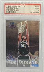 Tim Duncan [Members Only] Basketball Cards 1997 Stadium Club Prices