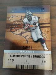 Clinton Portis Football Cards 2003 Fleer Authentix Prices