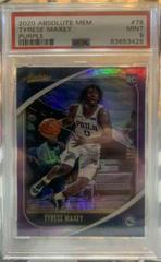 Tyrese Maxey [Purple] Basketball Cards 2020 Panini Absolute Memorabilia Prices