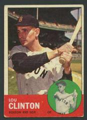 Lou Clinton #96 Baseball Cards 1963 Topps Prices