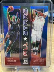 Carmelo Anthony, Dwight Howard [Blue] Basketball Cards 2021 Panini Donruss Optic All Stars Prices