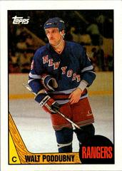 Walt Poddubny #142 Hockey Cards 1987 Topps Prices
