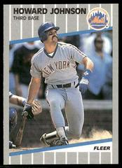 Howard Johnson #39 Baseball Cards 1989 Fleer Glossy Prices