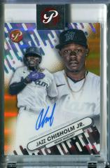Jazz Chisholm Jr. [Gold] Baseball Cards 2023 Topps Pristine Fresh Faces Autographs Prices