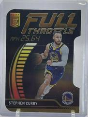 Stephen Curry [Orange Die-Cut] #9 Basketball Cards 2023 Donruss Elite Full Throttle Prices