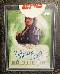 Bret Hart [Green] Wrestling Cards 2017 Topps WWE Undisputed Autographs Prices