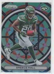 Breece Hall #SG-13 Football Cards 2022 Panini Prizm Stained Glass Prices