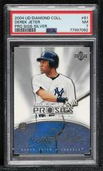 Derek Jeter [Silver] #61 Baseball Cards 2004 Upper Deck Diamond Collection Pro Sigs Prices