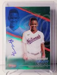 Armando Cruz [Green Refractor] #B21-AC Baseball Cards 2021 Bowman’s Best of 2021 Autographs Prices