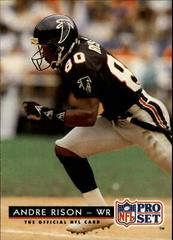 Andre Rison #116 Football Cards 1992 Pro Set Prices