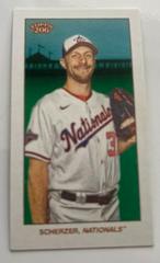 Max Scherzer [Piedmont] #35 - Wave 1 Baseball Cards 2021 Topps T206 Prices