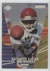 Anthony Lucas Football Cards 2000 Collector's Edge Supreme Prices