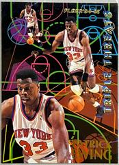 Patrick Ewing Basketball Cards 1994 Fleer Triple Threats Prices