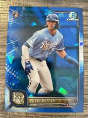 Bobby Witt Jr. [SP Variation Sapphire] #77 Baseball Cards 2022 Bowman Chrome Prices