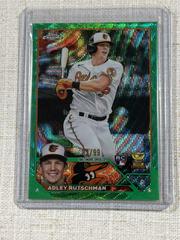 Adley Rutschman [Green Wave] #1 Baseball Cards 2023 Topps Chrome Prices