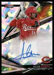 Allan Cerda [Atomic] Baseball Cards 2022 Bowman's Best of Autographs Prices