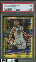 Stephen Curry [Gold Pulsar] Basketball Cards 2020 Panini Donruss Optic Prices