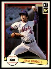 Jesse Orosco #646 Baseball Cards 1982 Donruss Prices