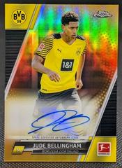 Jude Bellingham [Gold] Soccer Cards 2021 Topps Chrome Bundesliga Autographs Prices