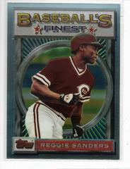 Reggie Sanders #20 Baseball Cards 1993 Finest Prices