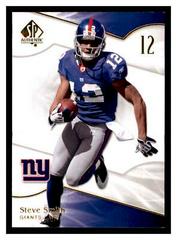 Steve Smith #8 Football Cards 2009 SP Authentic Prices