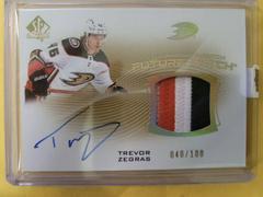 Trevor Zegras Hockey Cards 2021 SP Authentic Future Watch Auto Patch Prices