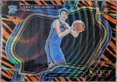Chet Holmgren [Tiger] #296 Basketball Cards 2022 Panini Select Prices