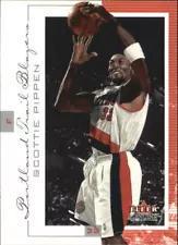 Scottie Pippen #15 Basketball Cards 2000 Fleer Genuine Prices