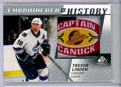Trevor Linden Hockey Cards 2021 SP Game Used Embroidered in History Prices