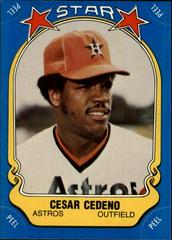 Cesar Cedeno #35 Baseball Cards 1981 Fleer Star Stickers Prices