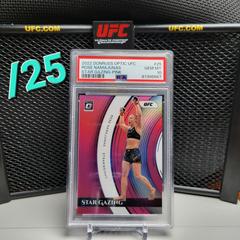 Rose Namajunas [Pink] #25 Ufc Cards 2022 Panini Donruss Optic UFC Star Gazing Prices