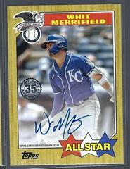 Whit Merrifield Baseball Cards 2022 Topps Update 1987 Autographs Prices
