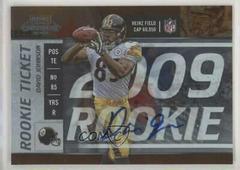 David Johnson [Autograph] #160 Football Cards 2009 Playoff Contenders Prices