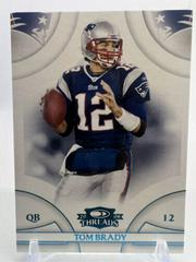Tom Brady [Retail Blue] #23 Football Cards 2008 Panini Donruss Threads Prices