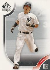 Hideki Matsui #68 Baseball Cards 2009 SP Authentic Prices