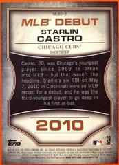 Starlin Castro Baseball Cards 2016 Topps MLB Debut Prices