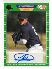 Jasson Dominguez [Green] #PS-JD1 Baseball Cards 2021 Pro Set Autographs Prices