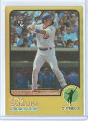 Seiya Suzuki [Chrome Gold Border] Baseball Cards 2022 Topps Heritage Prices