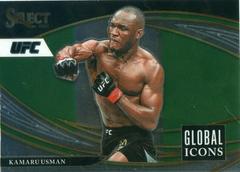 Kamaru Usman Ufc Cards 2021 Panini Select UFC Global Icons Prices