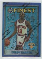 Derek Harper Refractor Basketball Cards 1995 Finest Prices